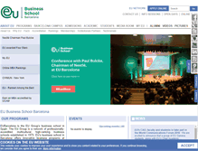 Tablet Screenshot of barcelona.euruni.edu